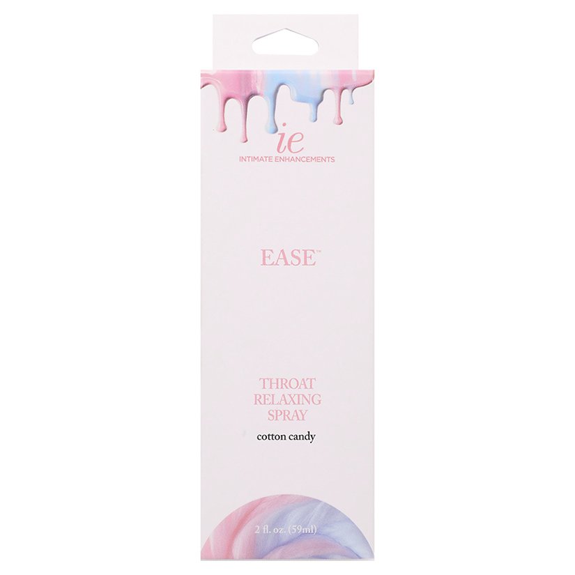 Intimate Enhancements Ease Throat Relaxing Spray-Cotton Candy 2oz