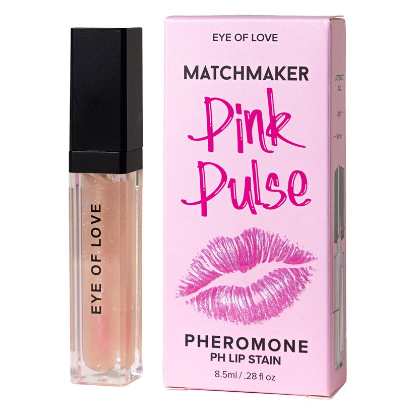 Eye of Love Matchmaker Pheromone Lip Stain Pink Pulse